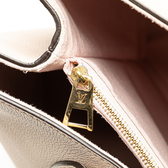 Louis Vuitton Lockme Shopper Shoulder Bag/Tote Bag M57346 Greige/Beige Leathe... - Picture 8 of 12